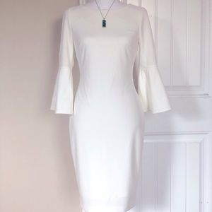 Women’s Calvin Klein dress, white